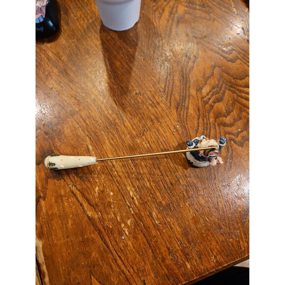 Snowman candle snuffer - resin metal - Picture 6 of 7